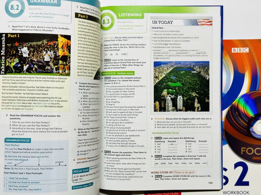 Focus 2 Полный Комплект, Student's Book + Workbook + CD (second edition) учебник, тетрадь, диск, вариант, фото 3