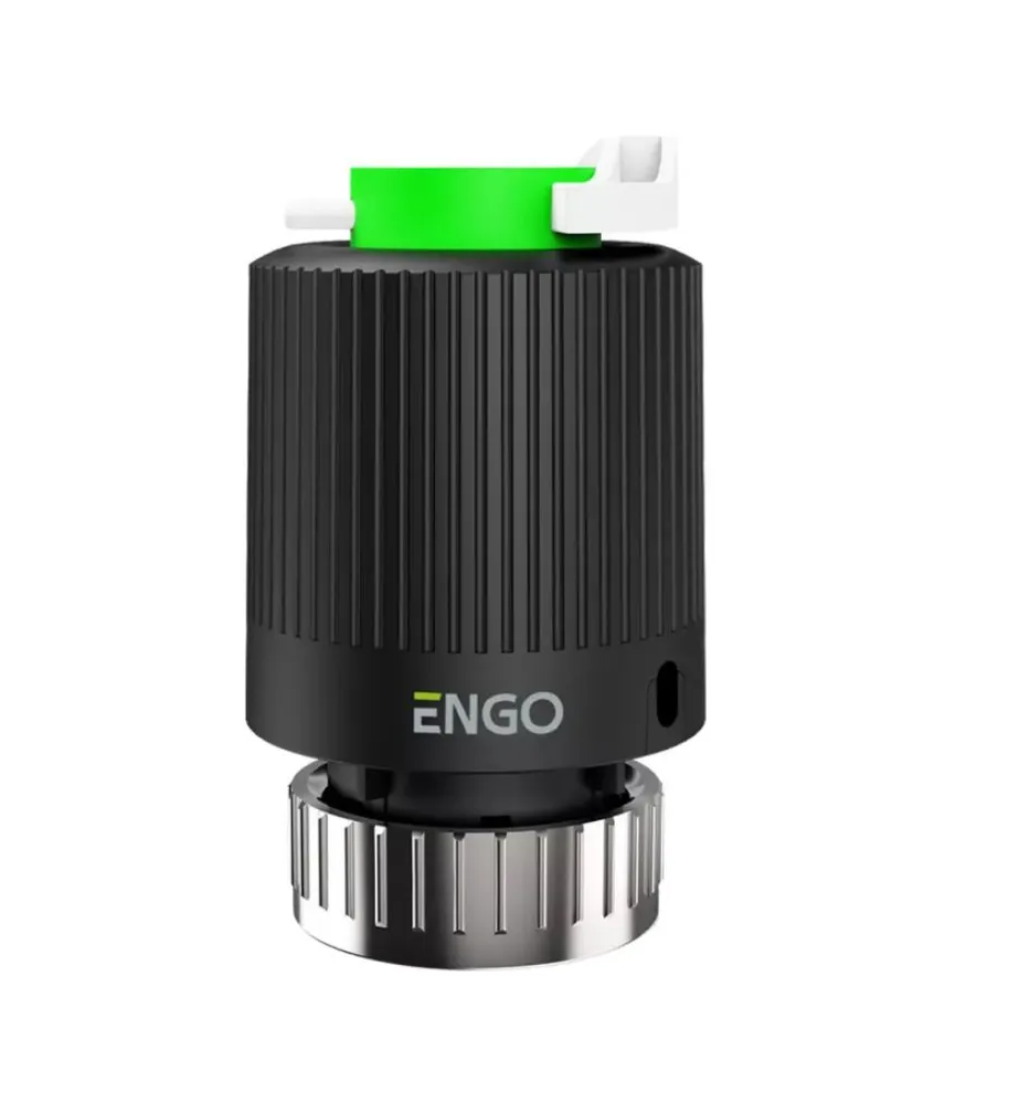Engo сервопривод безшумный нормально закрытый, M30x1.5, 230V, E30NC230 монтажный кабель 0,9м потребление 2вт, 30x1.5, 0,9 м