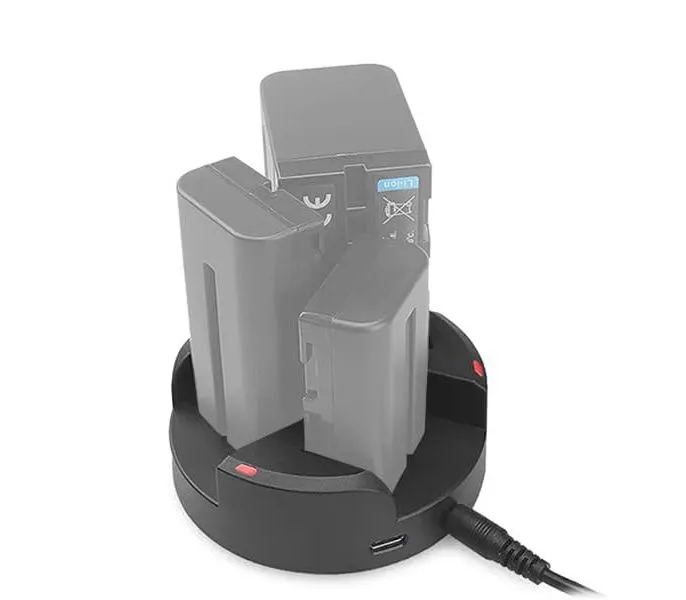 Зарядное устройство Kingma BM045-F550, для 3х NP-F, USB Type-C, вариант, фото 3