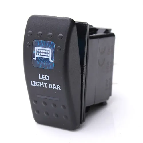 Автомобильная лодка Dual LED Back Light Rocker Switch SPST ON-OFF 12/24V CE 10A 1