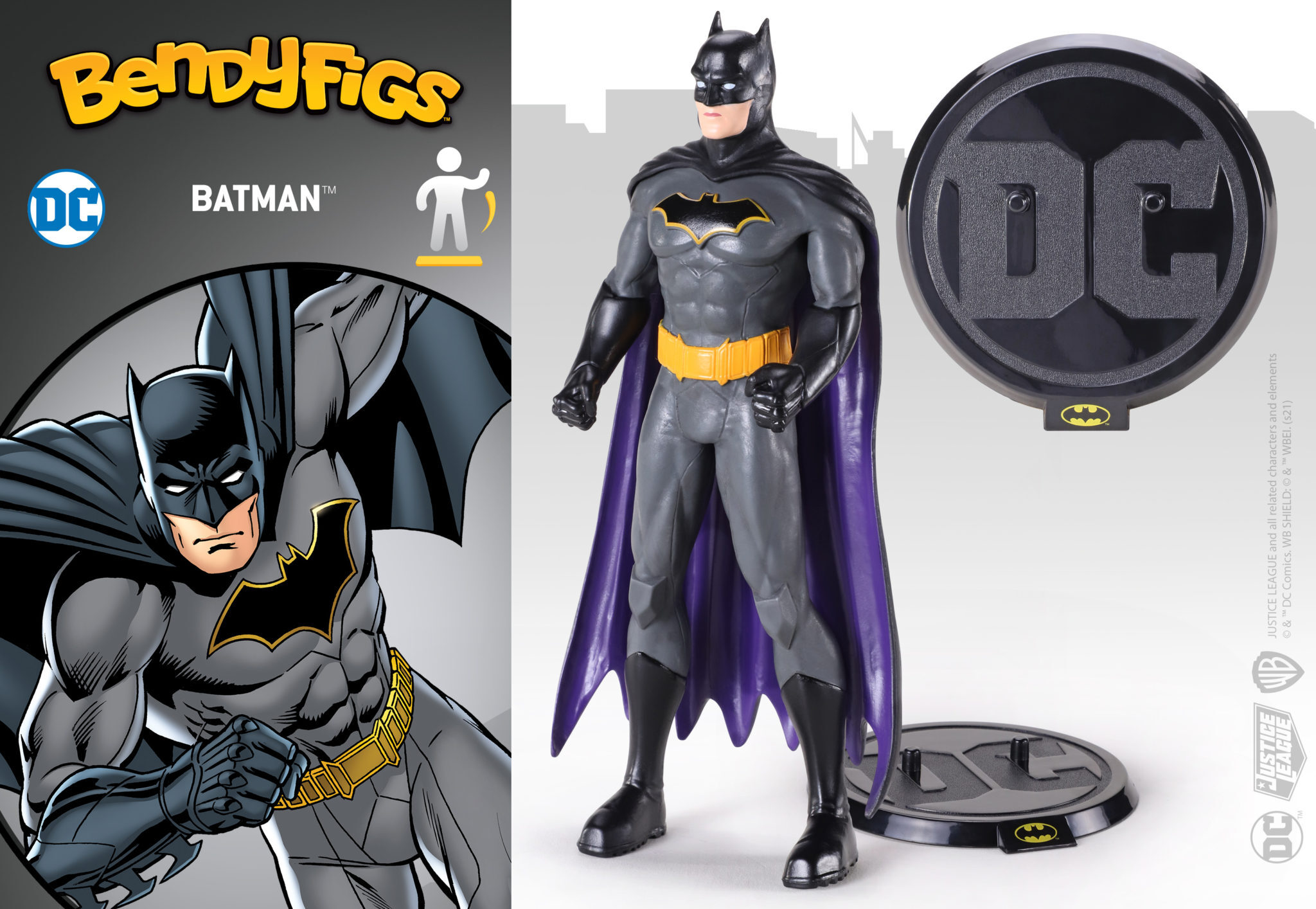 Фигурка DC Comics - Бетмен, 19 см от Noble Collection
