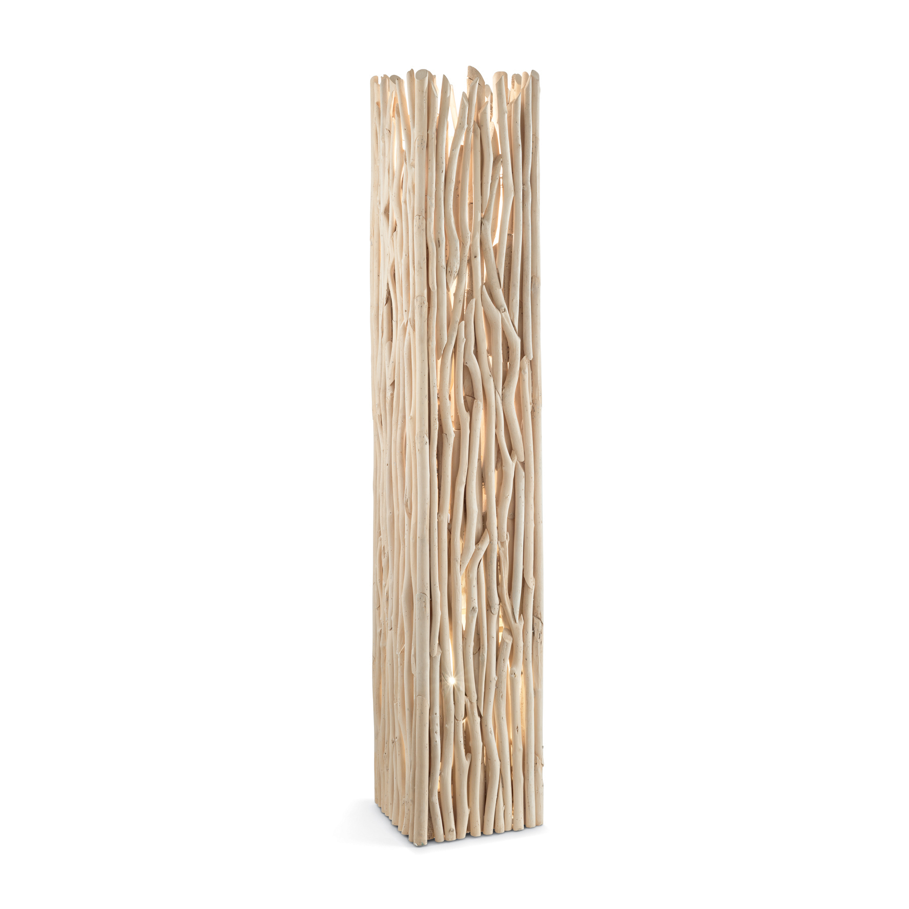 Торшер напольный ideal lux Driftwood PT2 H156см макс.2x60Вт Е27 230В ...
