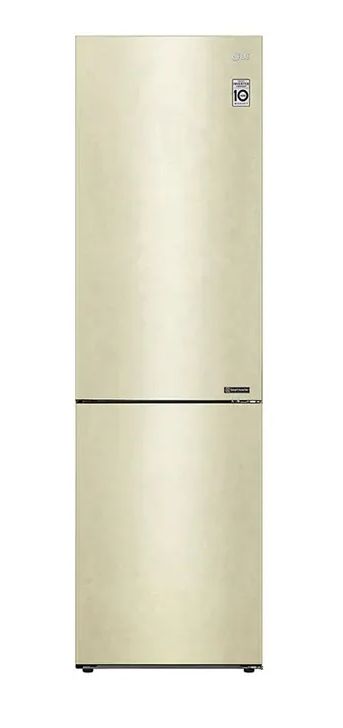 Холодильник LG с технологией DoorCooling+ GA-B509CECL 419л, бежевый ...