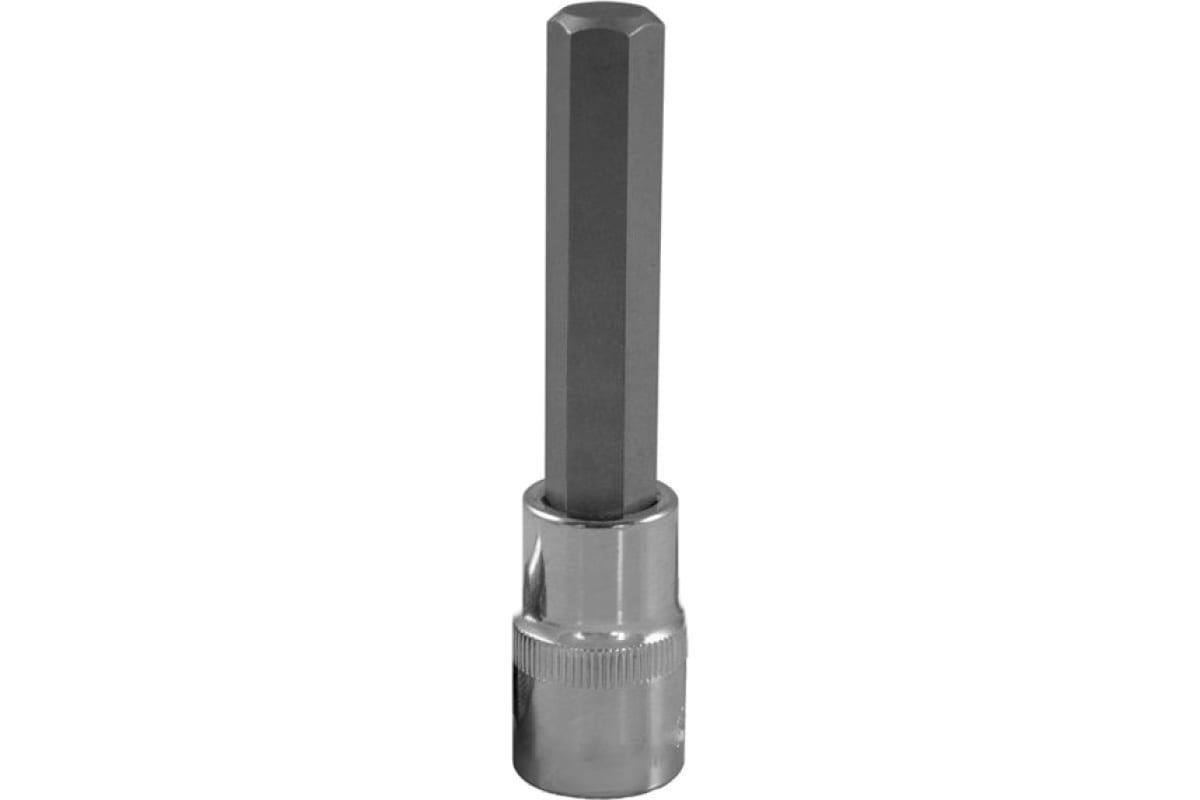 Головка торцевая со вставкой HEX17 (1/2") АвтоDело L=100 мм