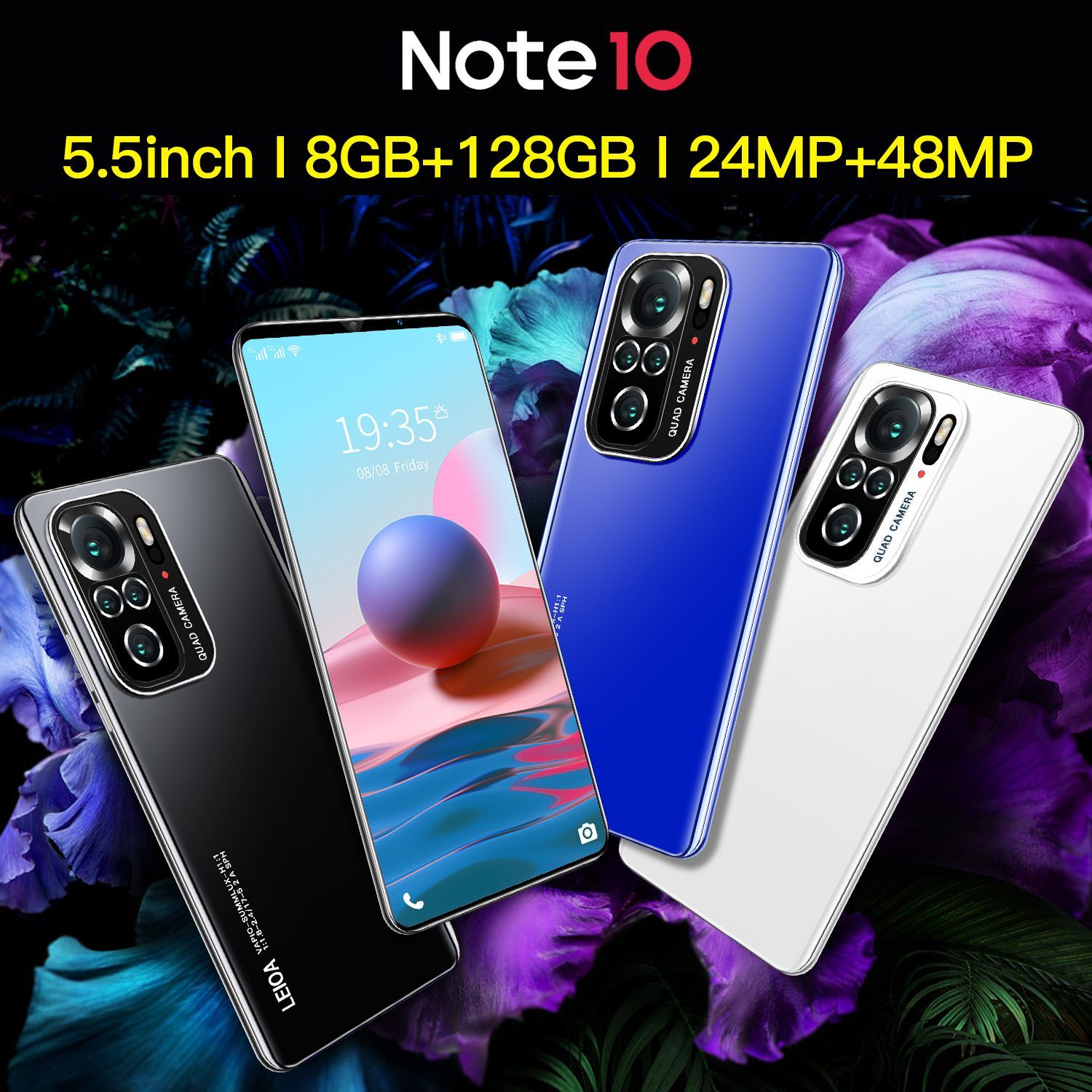 Смартфон 5,5-дюймовый Note 10 pro*8 - купить по выгодной цене в  интернет-магазине OZON (1339638734)