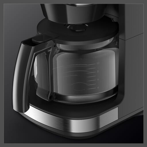 Капельная кофеварка Krups Grind Aroma KM832810 с кофемолкой и таймером ...