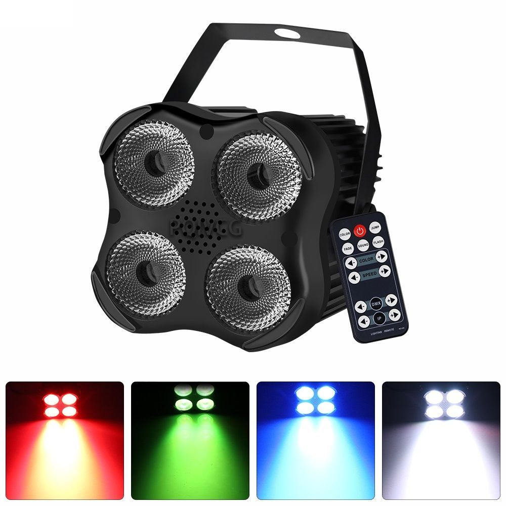 Mini LED PAR 4 IR Миниатюрный, яркий и бесшумный светодиодный прожектор ...
