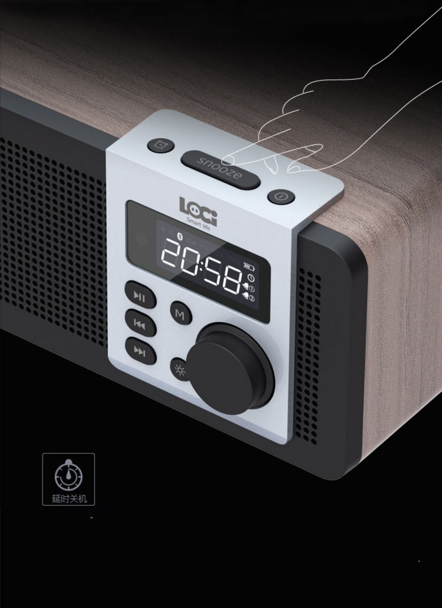 Радиоприемник Проигрыватель динамиков Bluetooth TF-карта USB флэш ...