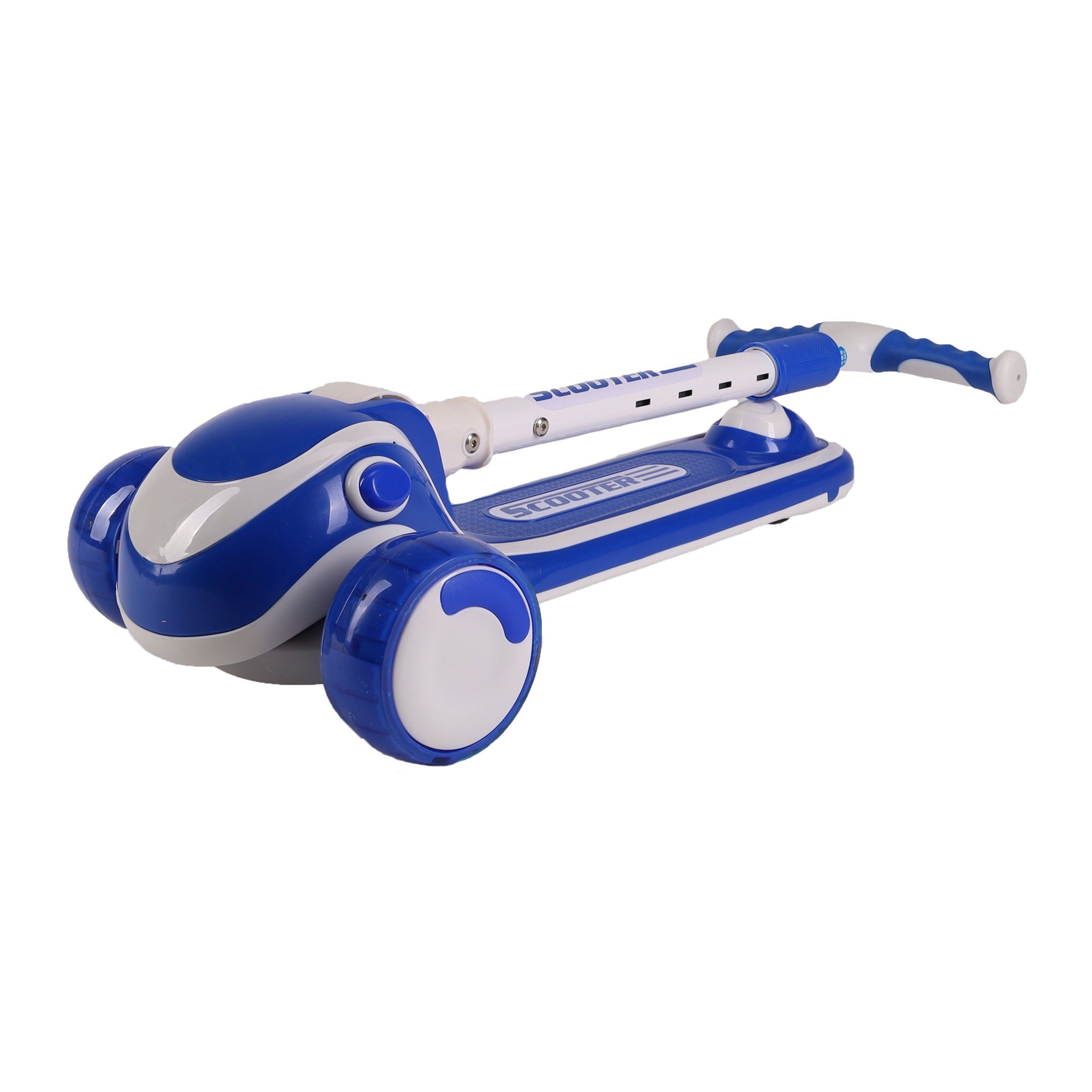 Самокат 3-х колесный SCOOTER Hyper, синий Самокат 3-х колесный SCOOTER Hyper, синий