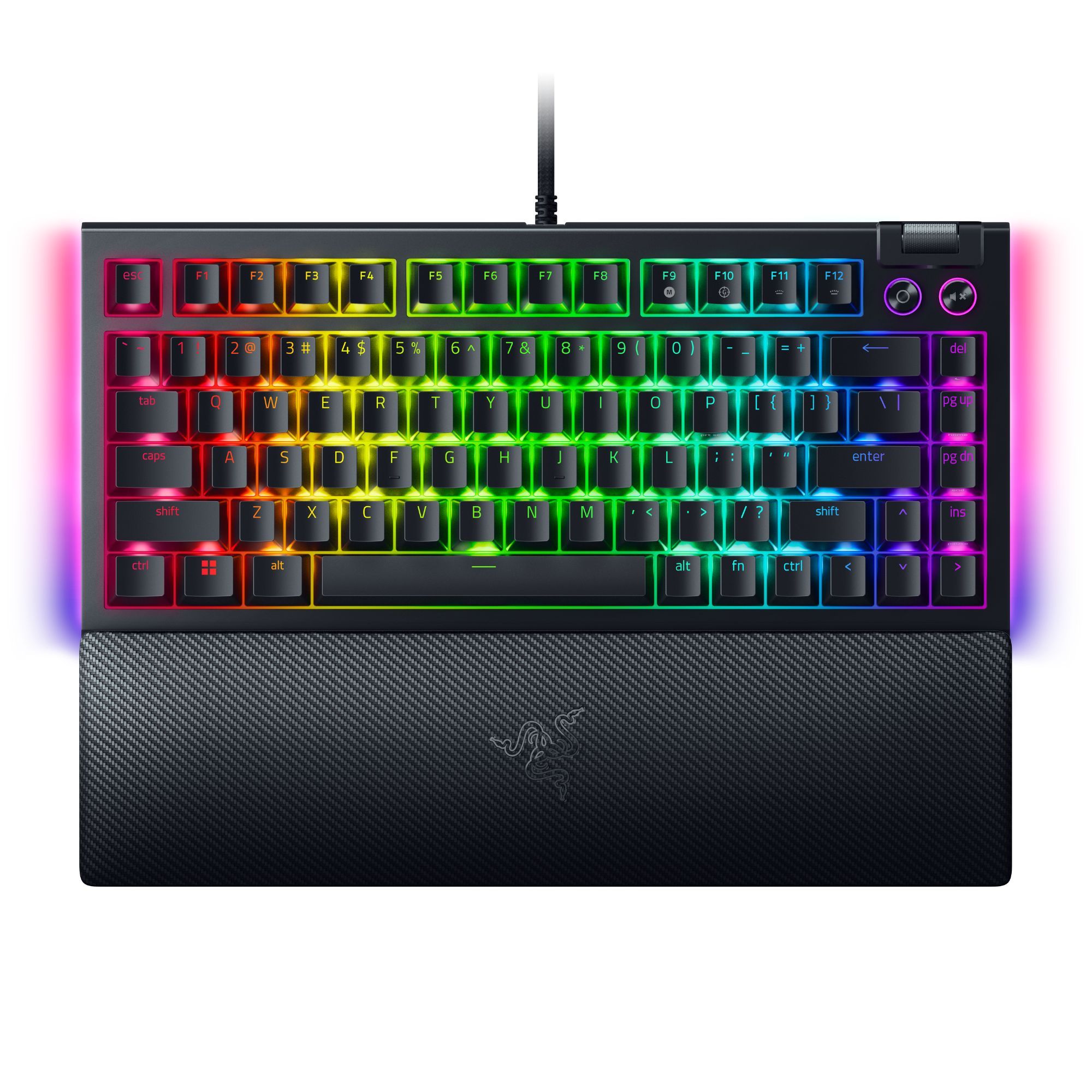 Игровая клавиатура Razer BlackWidow V4 75% (Orange Switch