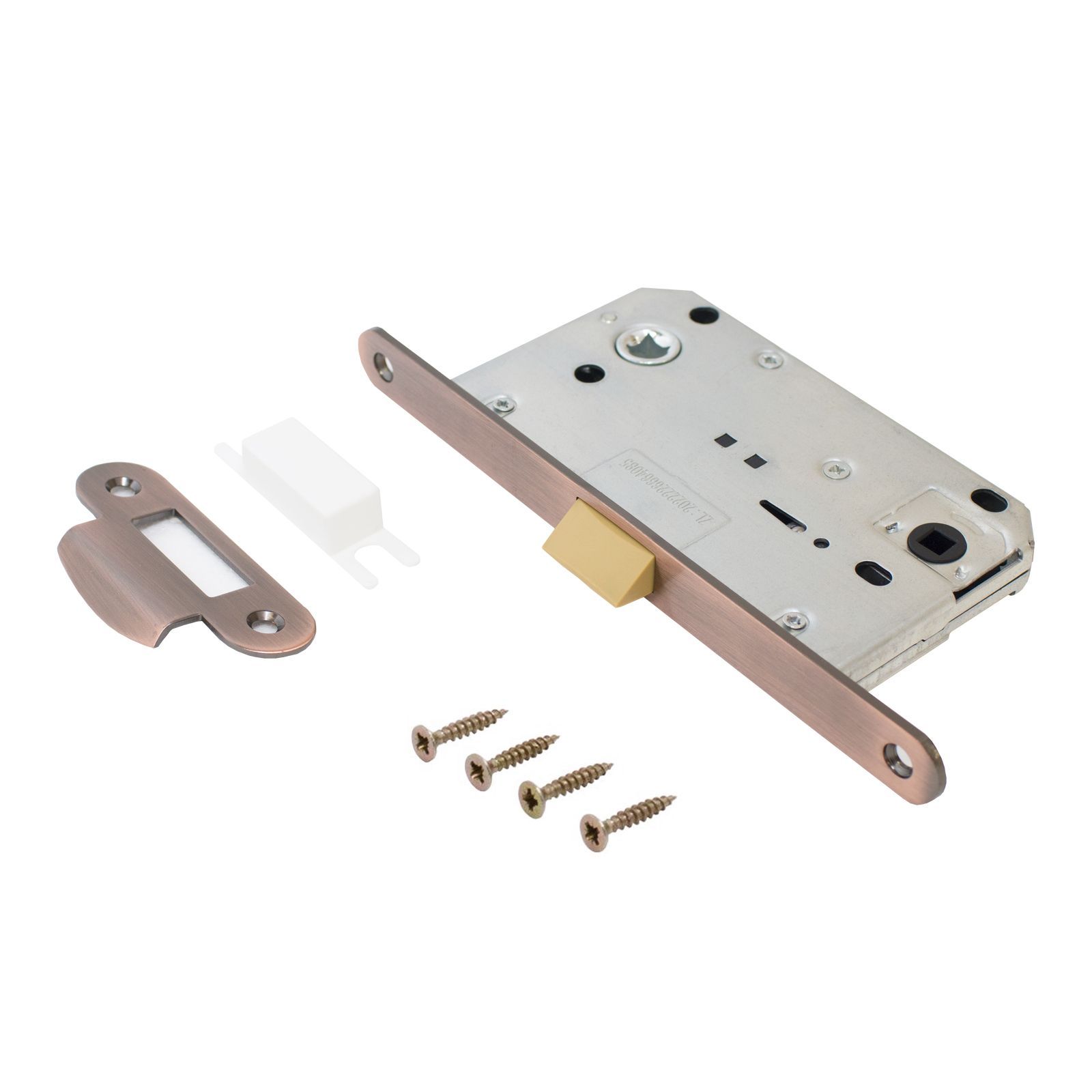 Защелка дверная с фиксатором, старая медь АЛЛЮР АРТ 5300-P-WC AC ...