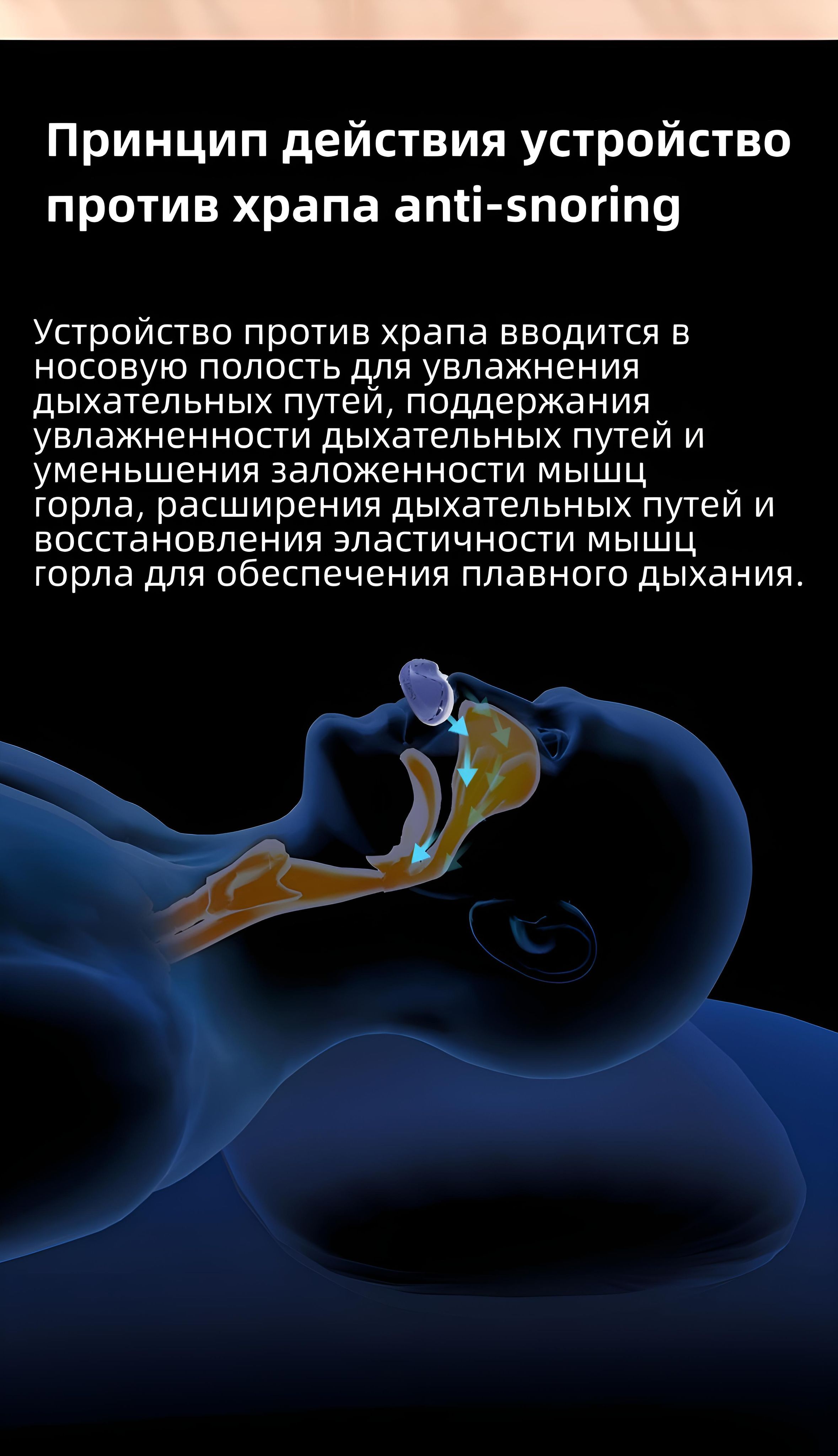 Новейшее электрическое бытовое устройство для коррекции храпа ...