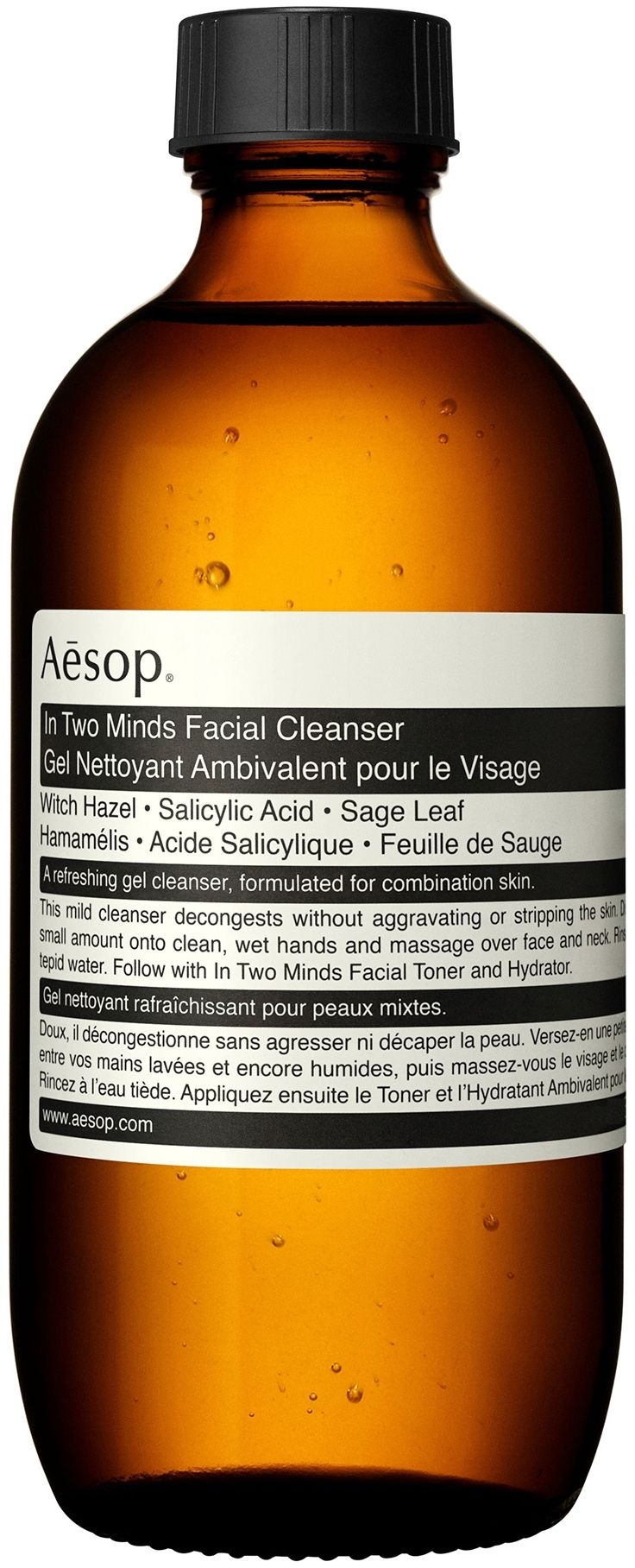 Aesop In Two Minds Facial Cleanser 200 мл - гель для умывания купить