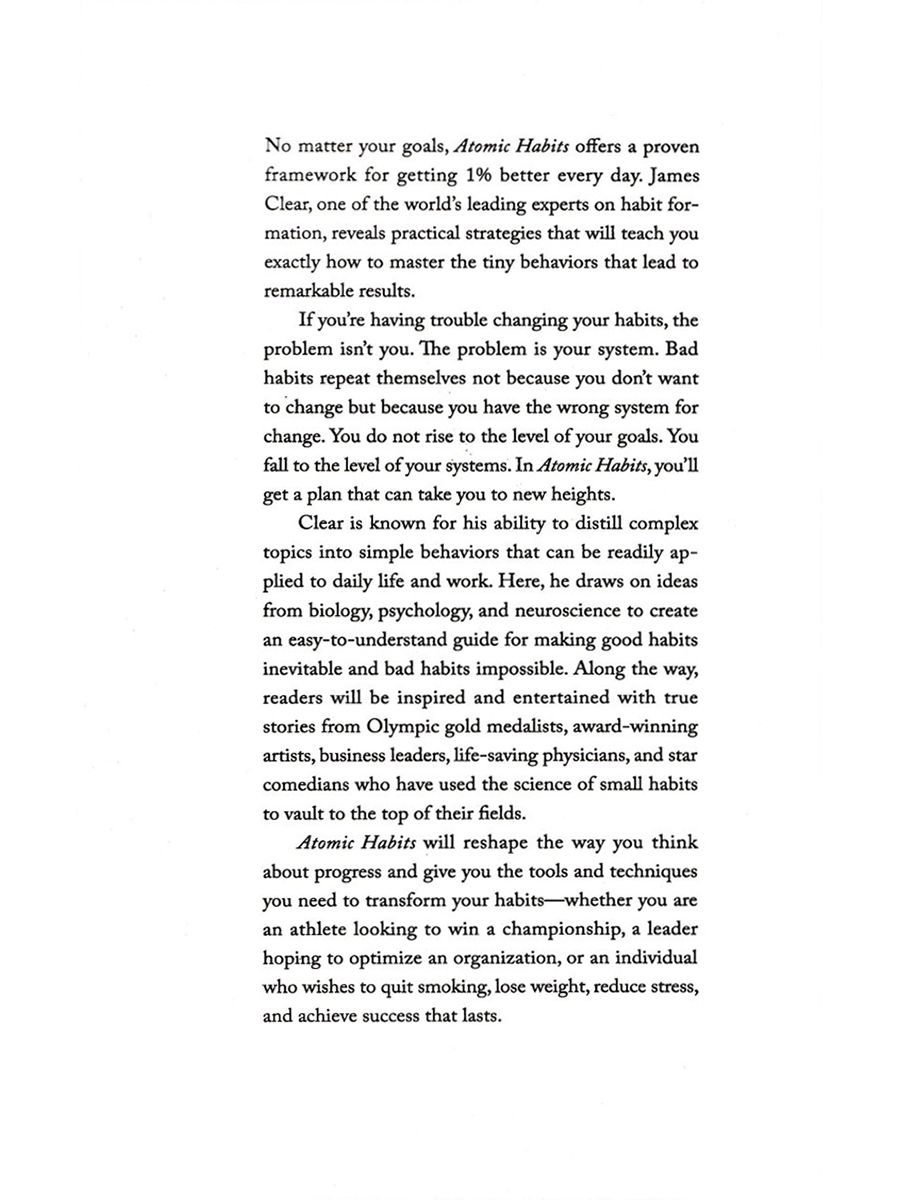 Atomic Habits | Atomic Habits - Ozon image 4