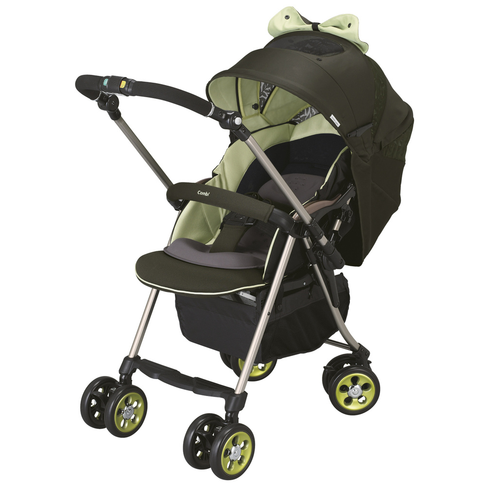 Combi stroller sales green