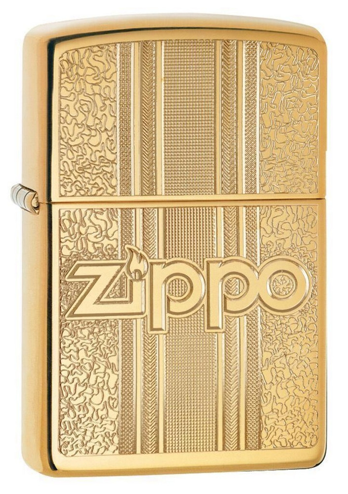 Зажигалка бензиновая ZIPPO Classic High Polish Brass #1