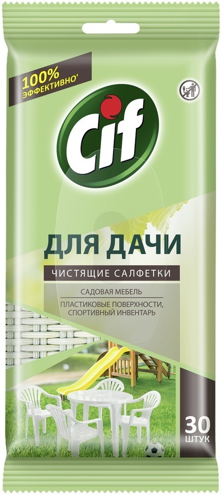 Чистящие салфетки Cif Для дачи, универсальные, 30 шт #1