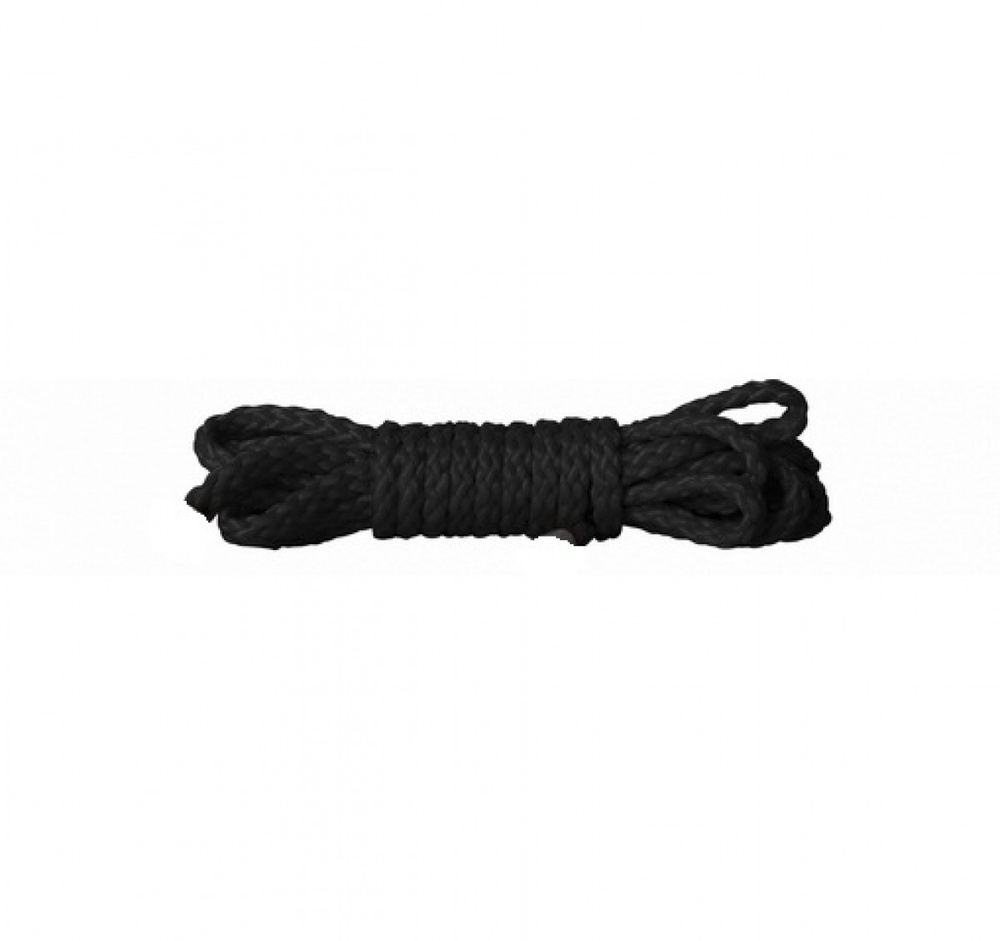 Черная веревка Kinbaku Mini Rope серии OUCH! (1,5 метра) - купить с ...