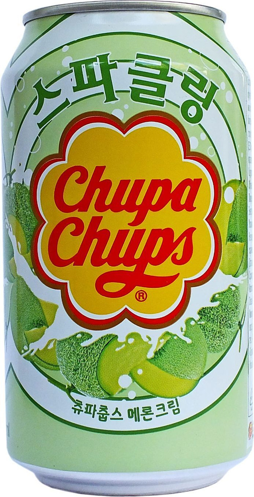 Газированный напиток Chupa Chups Дыня крем, 0,345 л #1