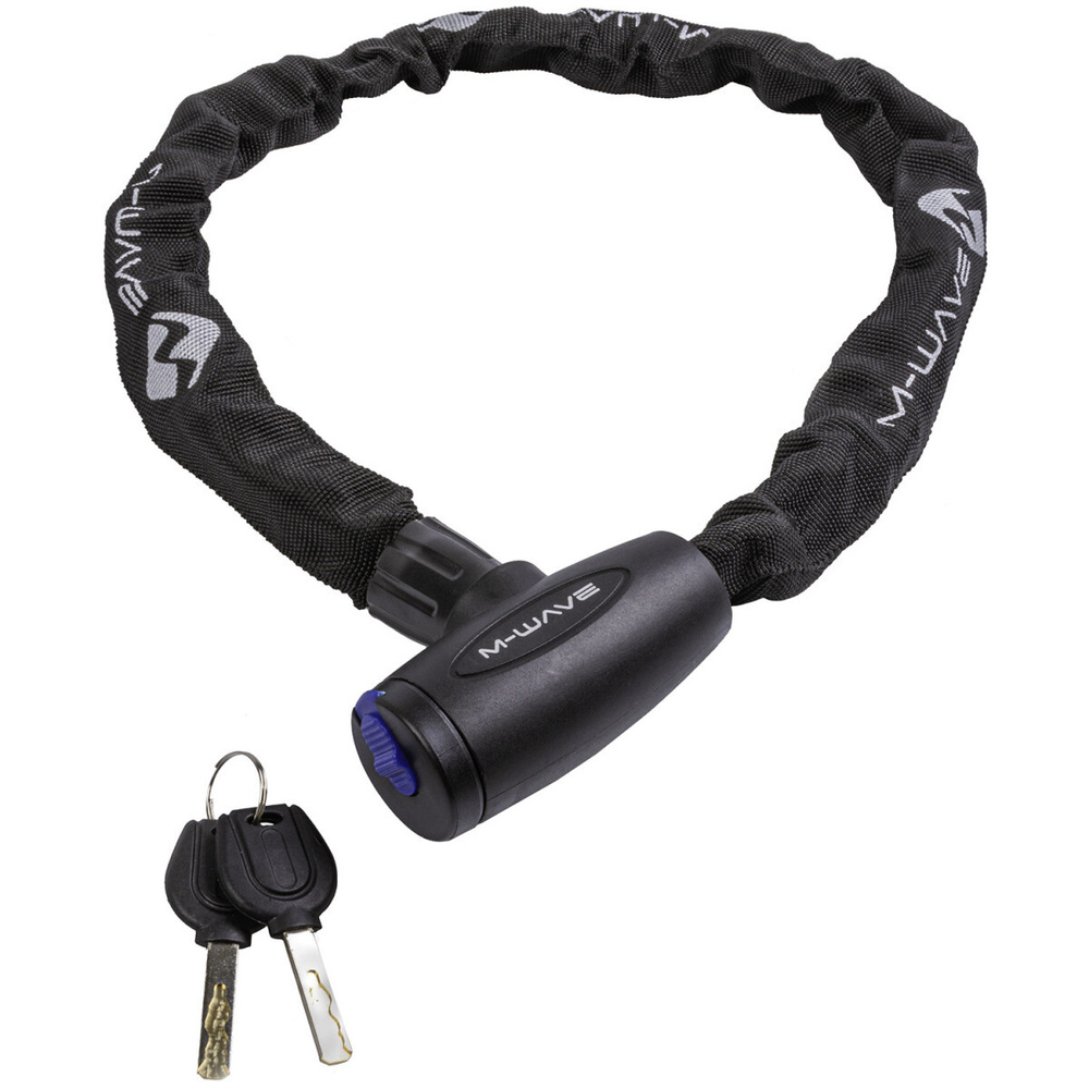 Замок велосипедный M-WAVE C 6.8 цепной, 6х6х850мм #1
