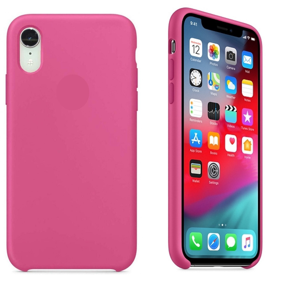 Чехол на Айфон Икс Эр силиконовый для iPhone XR с защитой камеры и экрана  Dragon fruit цвет Драконий фрукт - купить с доставкой по выгодным ценам в  интернет-магазине OZON (240639385)