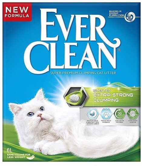Ever Clean Extra Strength Scented комкующийся наполнитель для туалета ...