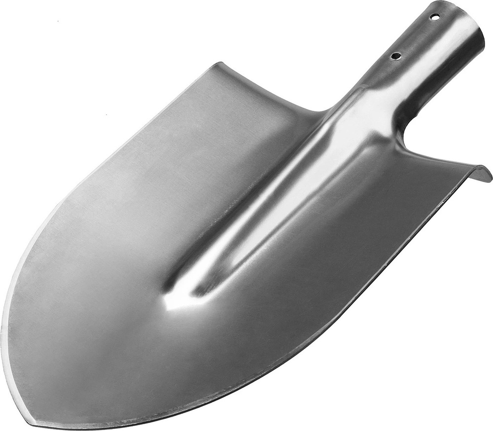 Лопата Мастер-НС штыковая из нержавеющей стали, без черенка, ЗУБР  #1