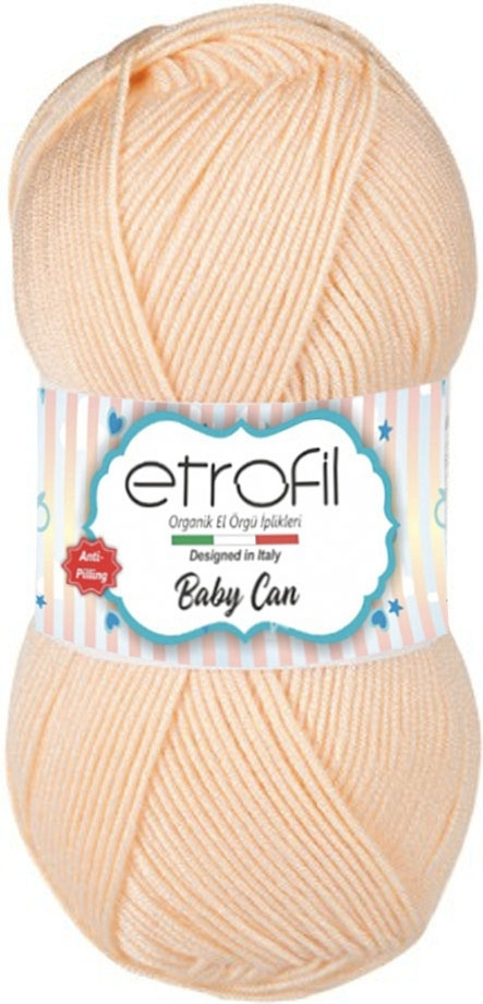 Пряжа Etrofil "BABY CAN" 100 гр, 250 м (100% антипиллинговый акрил), 3 шт/упак.  #1