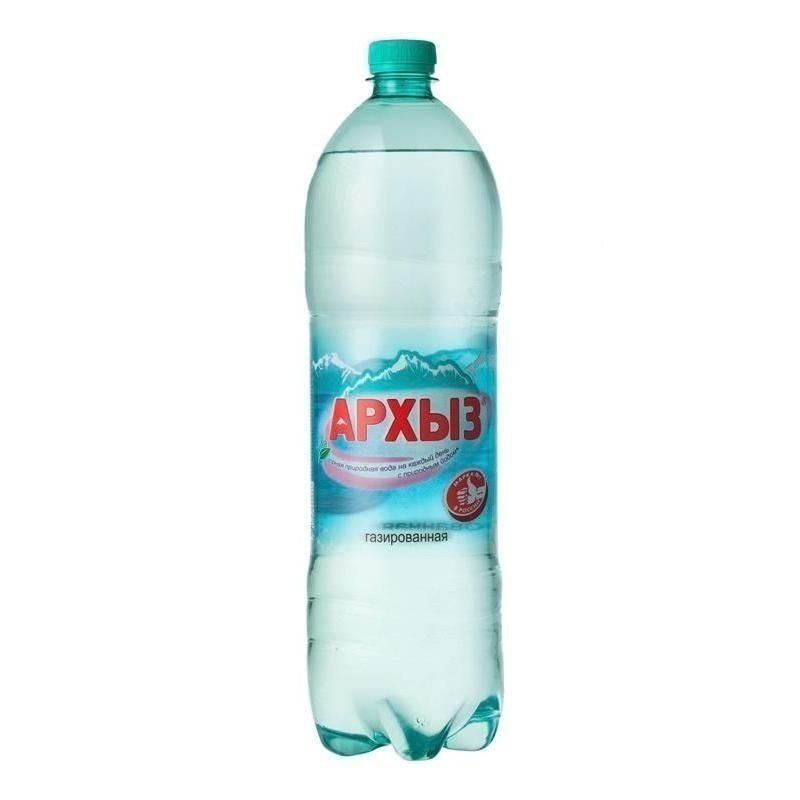 Архыз минеральная вода газированная, 3 шт по 1,5 л - купить с доставкой ...