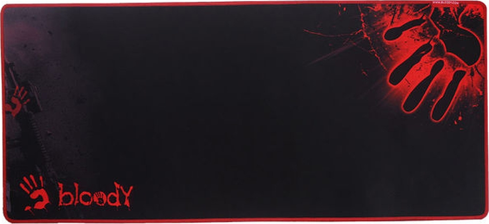 Игровой коврик для мыши Bloody_1102202219274, XL, красный, черный ...