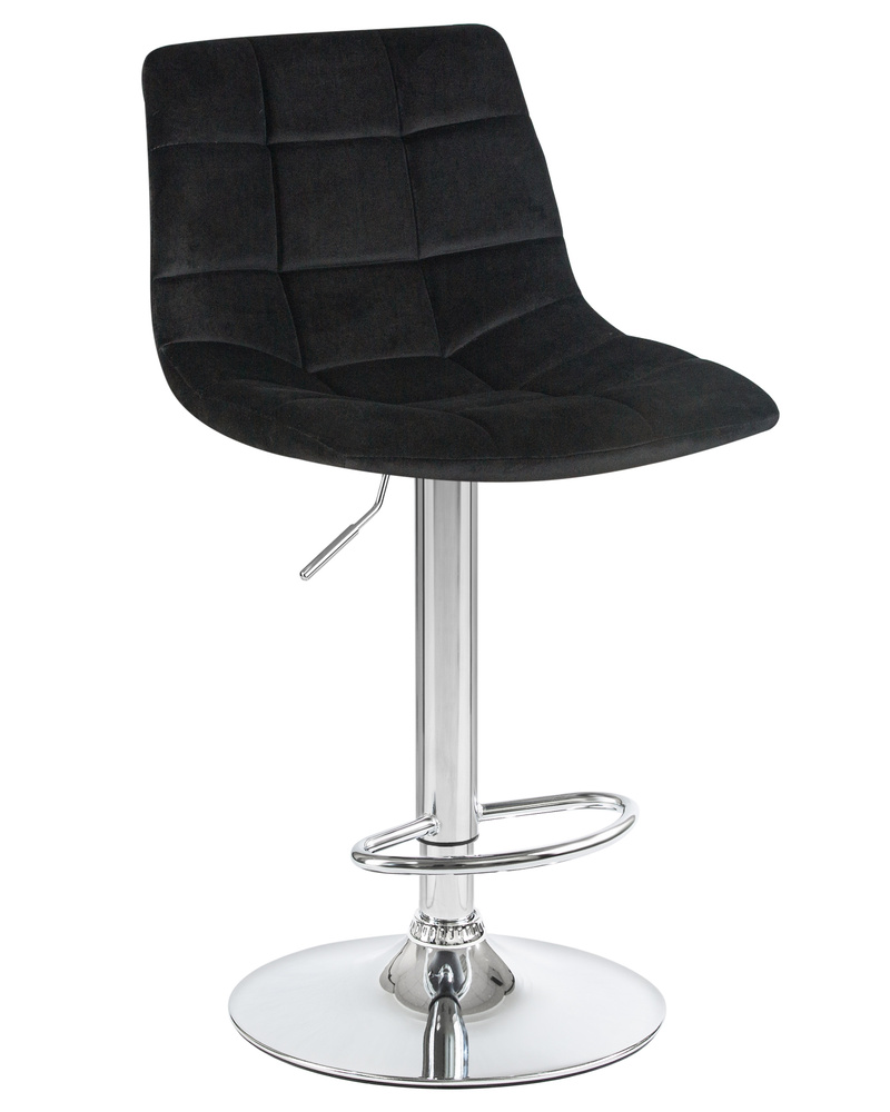 Стул барный DOBRIN TAILOR, LM-5017, черный велюр (MJ9-101) #1