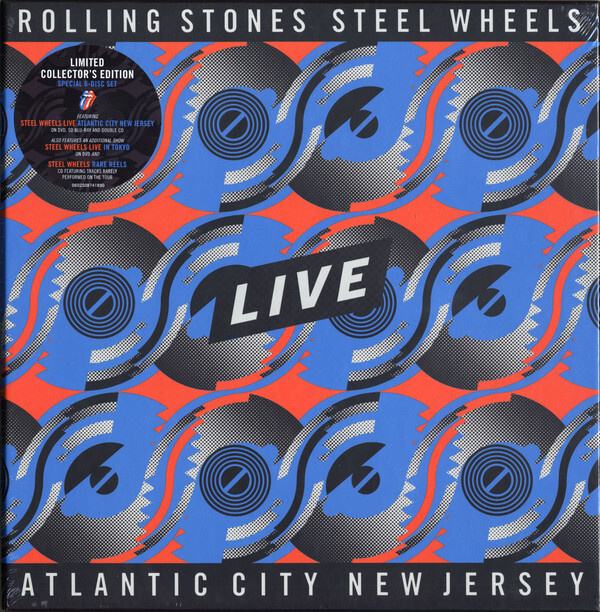 The Rolling Stones - Steel Wheels Live. 6 CD