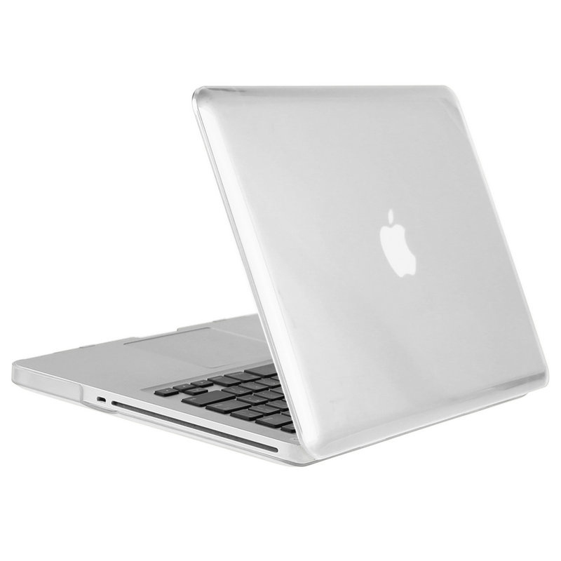 Чехол MacBook Pro 13 A1278 (2009-2011) прозрачный пластик глянцевый бренд BRONKA (прозрачный)  #1