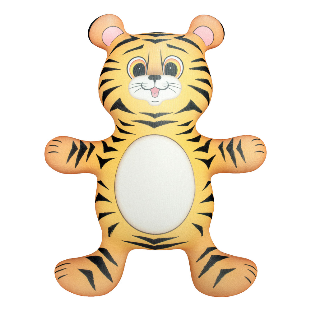 Мягкая игрушка антистресс Штучки, к которым тянутся ручки Тигр Карапуз, желтый / подарок ребенку, мальчику, #1