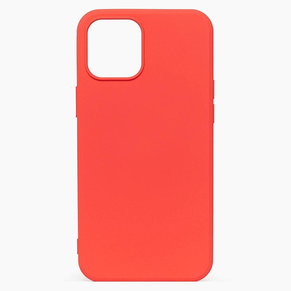 Чехол для iPhone 12, iPhone 12 Pro силиконовый Soft Touch <коралловый> #1
