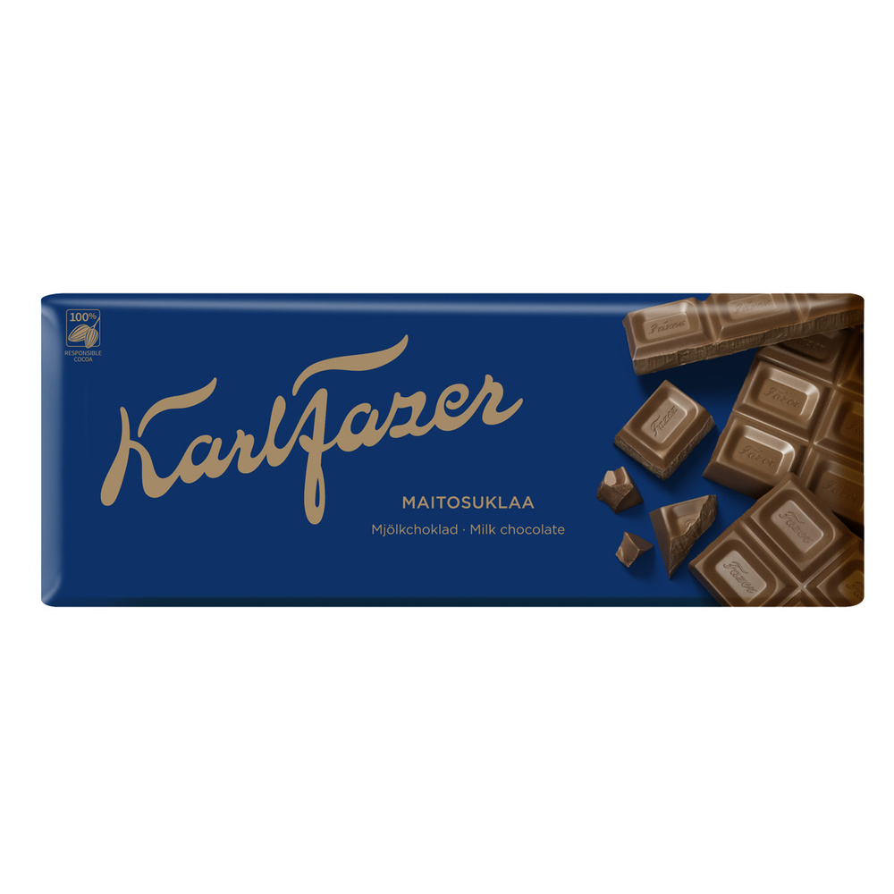 Karl Fazer молочный шоколад , 200 г #1