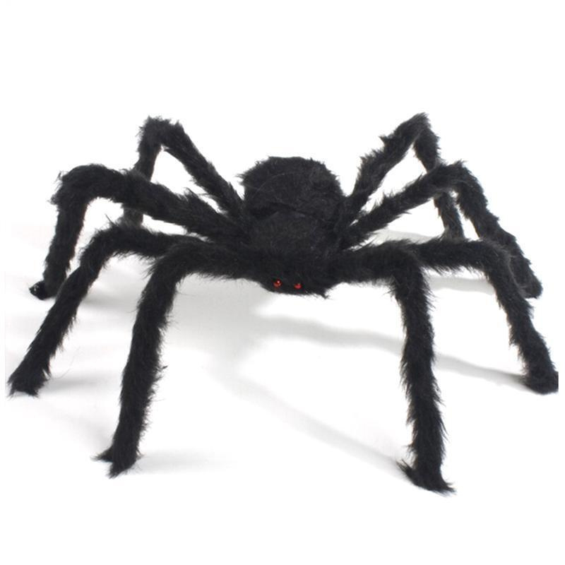 Паук мохнатый гигант /декорация на хэллоуин/украшения на хэллоуин/паук на хэллоуин/паук черный  #1