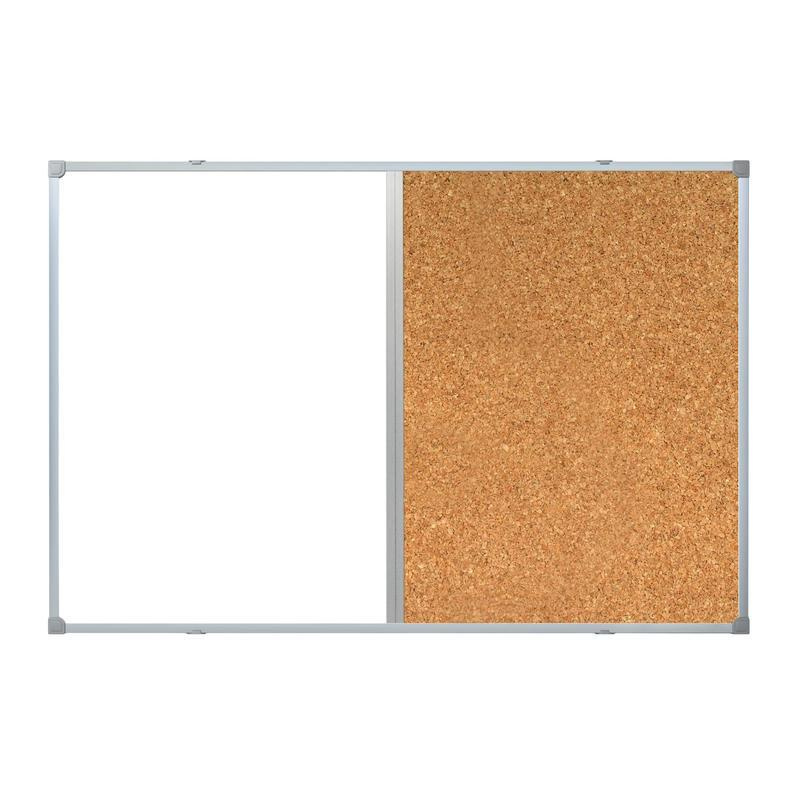 Доска для информации комбинированная пробковая/магнитно-маркерная ...