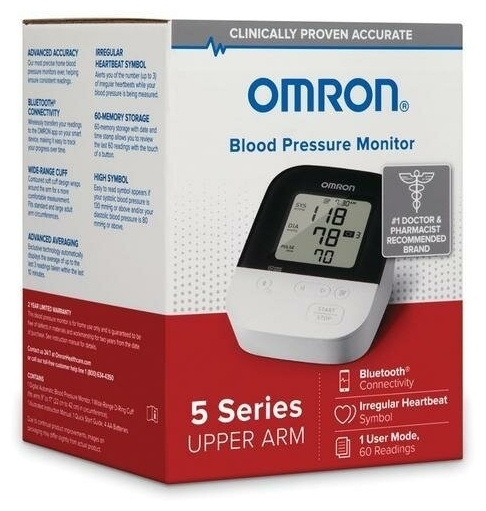 omron blood pressure monitor model bp7250