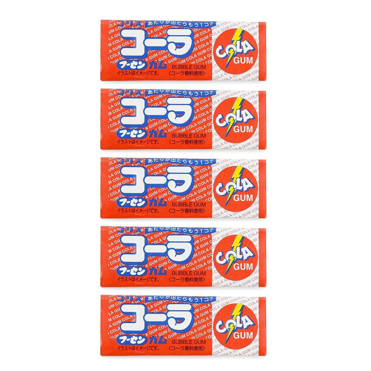 Жевательная резинка CORIS со вкусом Колы (5 шт. по 11 г), Южная Корея  #1