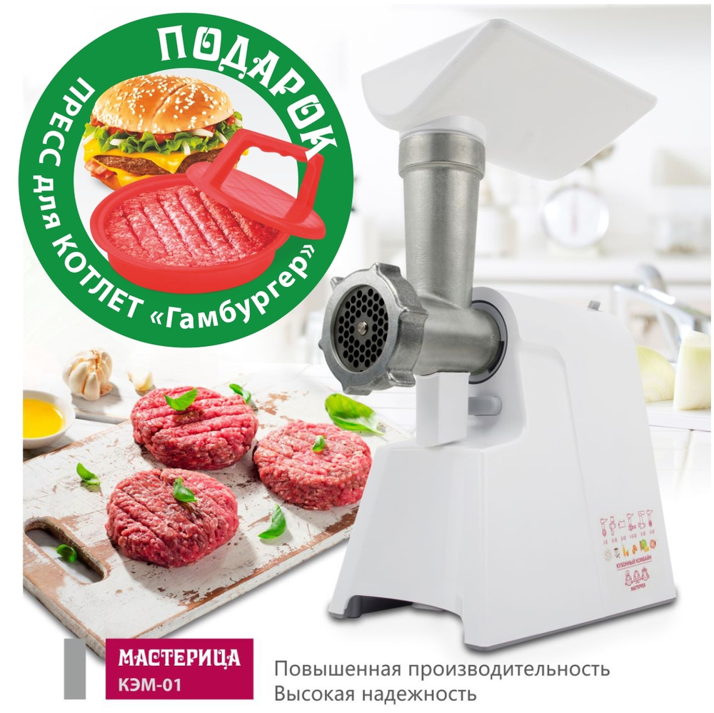 Купить мясорубку Мастерица КЭМ-01 по низкой цене: отзывы, фото ...