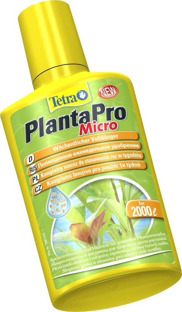 Tetra PlantaPro Micro жидкое удобрение с микроэлементами и витаминами 250 мл 1шт  #1