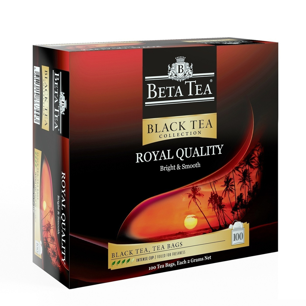 Бета Черный Чай Королевское Качество 100 пакетиков #1