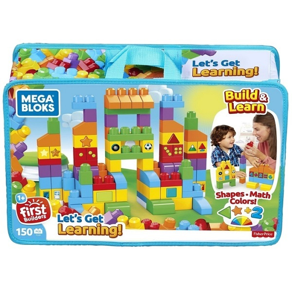 "Mega Bloks"Набор Обучающих блоков, 150 деталей #1