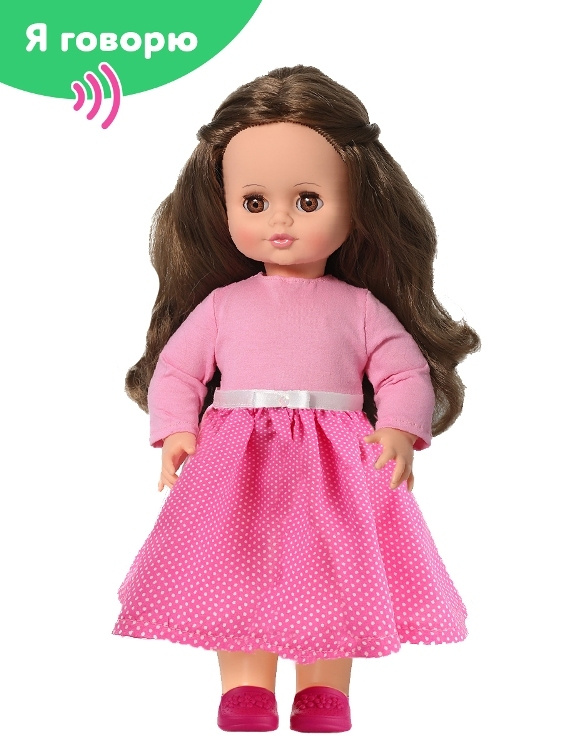 Кукла для девочки Инна модница 1 со звуком, 43 см #1
