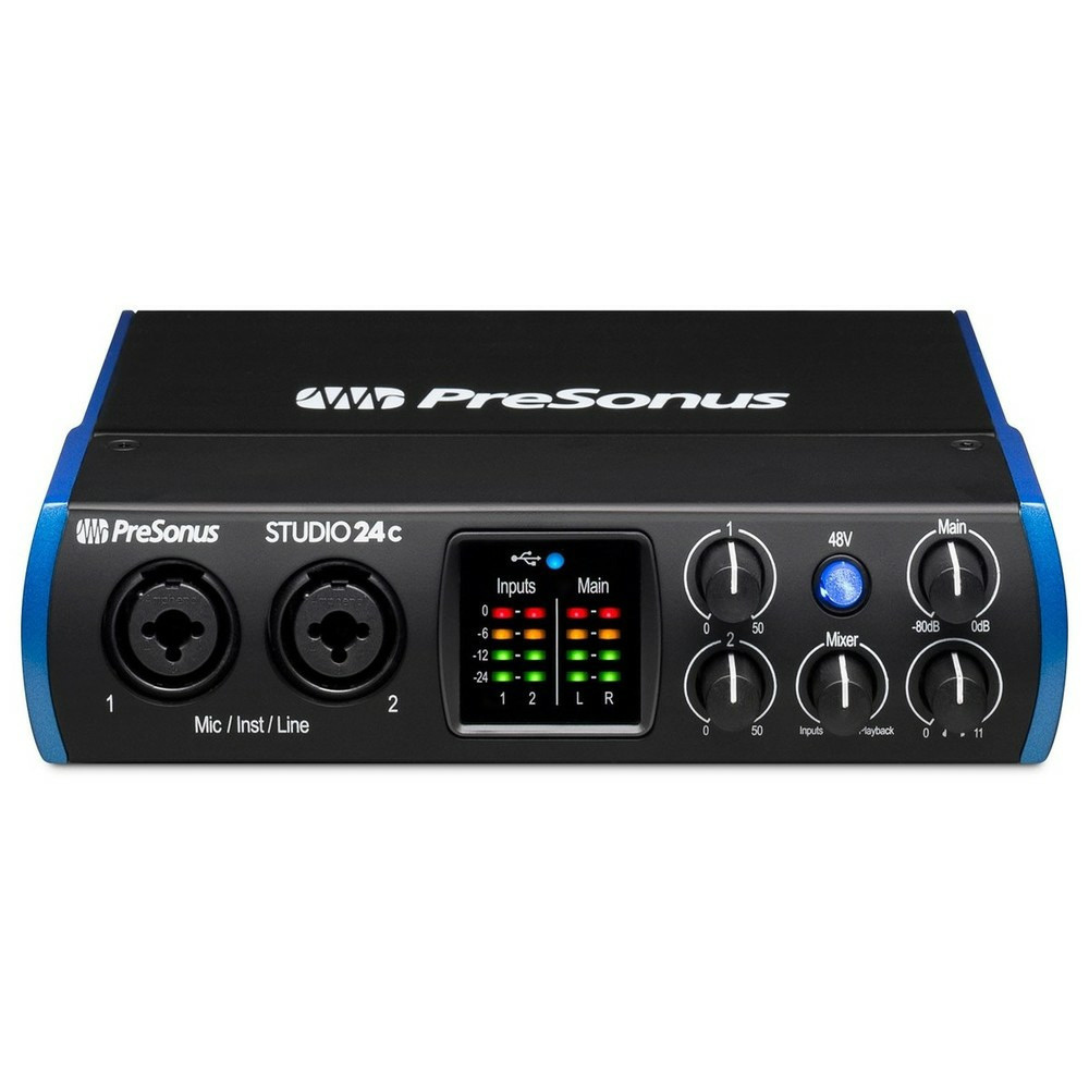 Звуковая карта PreSonus Studio 24C купить по выгодной цене в интернет ...