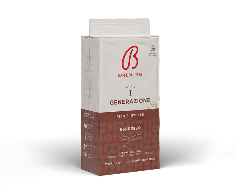 Кофе молотый Barbera I GENERAZIONE Espresso, 250 гр. #1