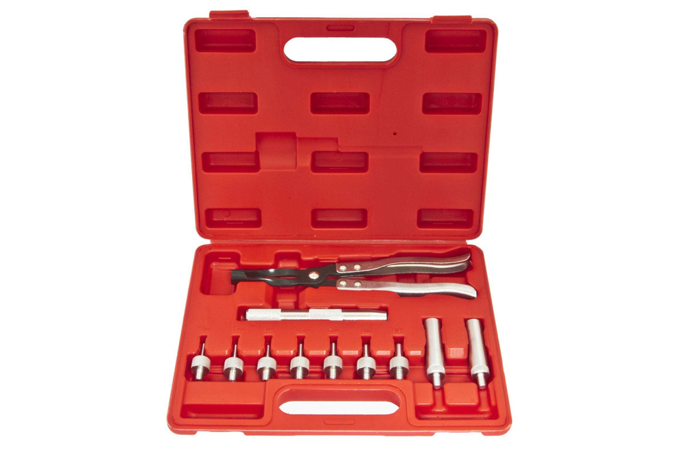 Набор инструментов+для снятия + и установки маслосъемных колпачков ER ...