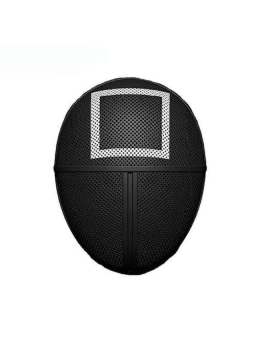 Полнолицевая маска игра в кальмара, квадрат - купить по доступным ценам ...