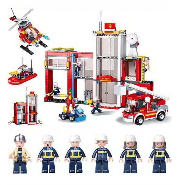 Конструктор: Пожарные Станция - купить с доставкой по выгодным ценам в ...